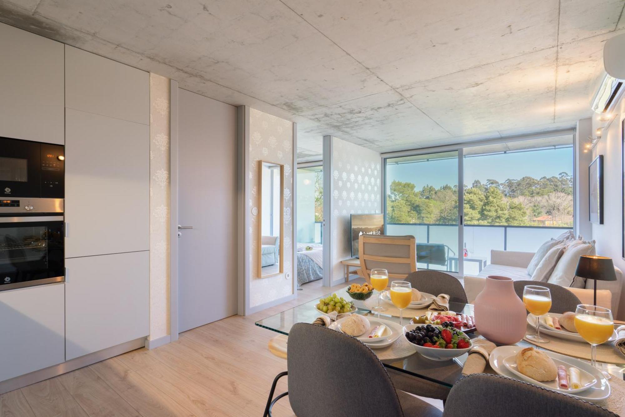 Host Wise - Luxurious Impressive Apartment - Balcony And Pool Вила-Нова-ди-Гая Номер фото